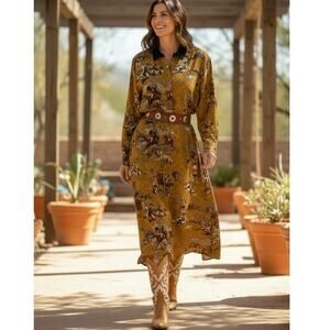 Vintage Western Elegance: Sharon Young Two-Piece Set, Womens Size 14